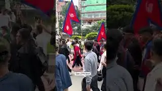 #biggest #genzie #protest #hugecrowd #viralshort #kathmanducity #vloggermanish