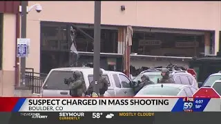 Suspect charged in deadly Boulder, CO mass shooting