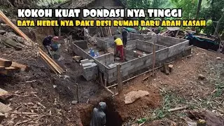 BEDAH RUMAH ABAH KASAH DARI PAK BAYU ANDIKA SELAIN PONDASI BATA HEBEL PUN SUDAH SELESAI DI PASANG