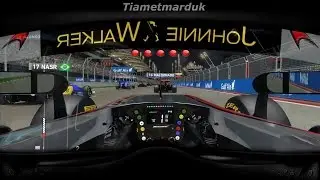 F1 2015 Mod Gameplay - Alonso, Mclaren - Helmet Cam