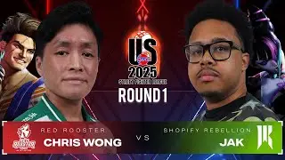 Chris Wong (Luke) vs. JAK (Juri) - Red Rooster vs. SR - Street Fighter League US 2025 Day 3