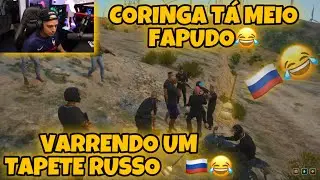 CORINGA FARPANDO A RUSSIA😝🧹🇷🇺 ELE TÁ MEIO FARPUDO KKK