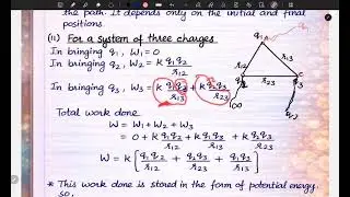 Potential Energy due to a System of Charges (Three Point Charges) |Full Explanation| Sadhana Classes