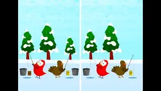 Sammy & Turkey - Can You Spot the Difference #1 [Sammy Bird Series]