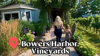Traverse City Wine Tasting 🍷| Bowers Harbor Vineyards | Michigan Wineries | Episode 9