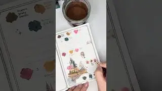 Paint with me in my Dominant Industry Ink Archiving Book! #dominantindustry #diamineink