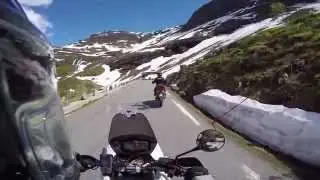 MC trip, Trollstigen, Geiranger and Gamle Strynefjellsvegen 2015