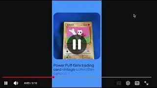 Power Puff Girls trading card vintage collectible cartoon network 90s