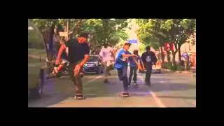 Hitting the streets in Shanghai with Jagger Eaton and Jett Eaton.