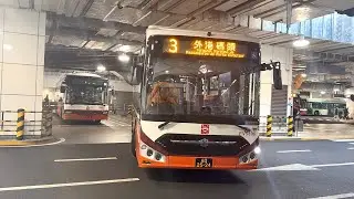 澳巴TCM EV5800 AD-25-24 @ 3 外港碼頭→ 關閘總站（縮時攝影）