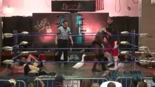 Atomic Drop On A Goose - Absolute Intense Wrestling
