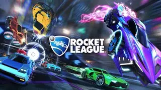Rocket League Casual 3v3 Gameplay (PC)
