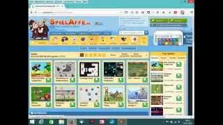 Internetseitenvorstellung #1 Spielaffe (German)