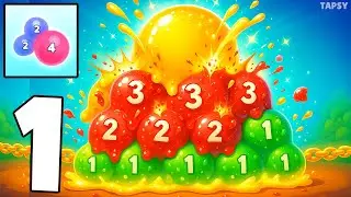 🫧Melty Bubble Gameplay Walkthrough Levels 1&ndash;40 &ndash; Relaxing Bubble Melting Gameplay (Android,iOS)