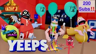 🎈We Celebrated TNT🧨 Passing 200+ Subs in Yeeps w/ iLikePickles, RadiationBomb☢️ & Frnds in 4K#gaming