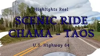 Chama to Taos in 10 Minutes 🌄 | Scenic Drive on US-64
