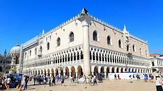 VENEDIG Dogenpalast - Venezia - Doge's Palace - Sehensw&uuml;rdigkeiten in VENEDIG - Sommer 2023