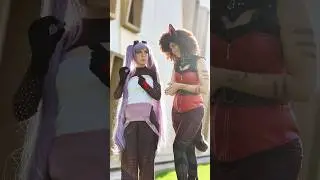 Thank you @Watt_A_Shock for doing this with me as Catra at ​⁠YC3! ✨ #shera
