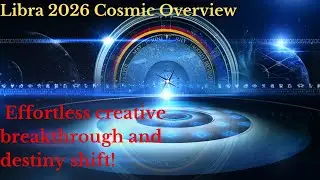 ♎ Libra 2026 Cosmic Overview: Grand Air Trine = effortless creative breakthrough and destiny shift!