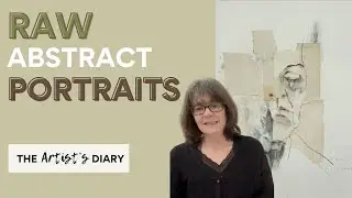 Making art without a plan: abstract portraits