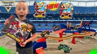 Monster Jam World Finals Supercharge Speedway Racing With New Marvel Monster Trucks