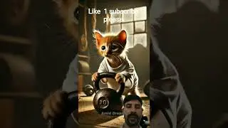 Poor Cat was robbed by thieves on the street #poorcat #catcop #funny #trending#viral# video