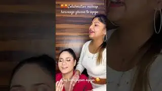 Collaboration makeup pe ky hota h 🙄#Deepalimakeovers #collaborationindia #funny #youtubeshorts