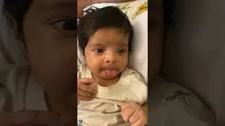 Babies: The ultimate tongue-out trendsetters! 😜👶🏻💖 #cutebaby #daughter #love #babygirl #viral