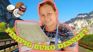PINIPIG WITH BUKO (DESSERT) - MADAM GELAY | VLOG #64