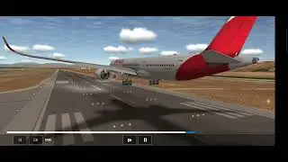 butter landing (-2fpm) in an A350-900 at LEMD |#swiss001landing