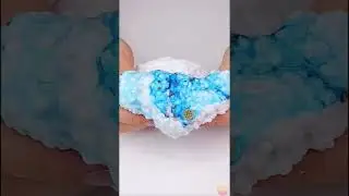 Cookie Monster slime time 💙🍪￼ #momoslimes #video #viral #popular