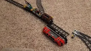 Mini Lego Train Yard Crashes and Fails (April 2024)