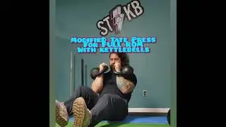 Modified Tate Press with Kettlebells from KB Only Muscle Gain Vol.1