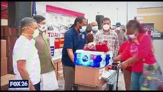 Pakistani American community launched Winter Storm Relief efforts & distributed food, Blankets....