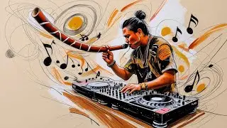 Aboriginal Didgeridoo House Music Fusion