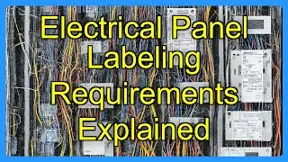 Electrical Panel Labeling Requirements Explained