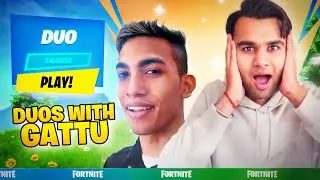 Got an Insane Duo Victory Royale with Gattu(@gattu)-Fortnite Battle Royale|| FORTNITE INDIA