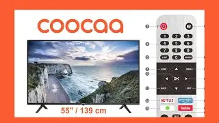 Smart TV coocaa Android TV 55 inch UNBOXING