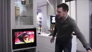 Встроенный телевизор на кухне # AVS220K: встраиваемый телевизор для кухни