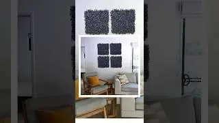 Easy Wall Makeover: Stunning Artificial Vertical Wall Mats for Home & Office  DIY Home Decor Ideas