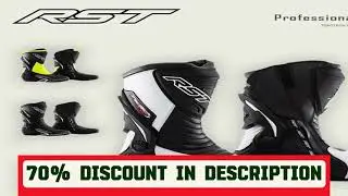 A must-have product! RST Motorcycle Boots TRACTECH EVO - Professional Racing Protection with Titan
