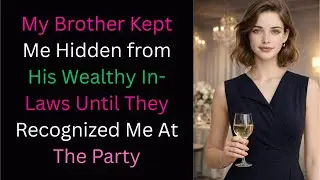 My Brother Kept Me Hidden from His Wealthy In-Laws Until They Recognized Me At The Party