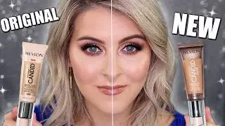 REVLON FOUNDATION COMPARISON // *NEW* CANDID GLOW  vs. Original CANDID