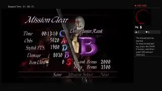 DMC3: Special Edition - Mission 3 & 4 Normal [Yellow Orb] Livestream #1