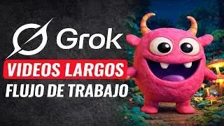 C&oacute;mo hacer v&iacute;deos largos para YouTube con Grok gratis | Tutorial completo con IA