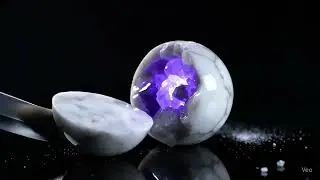 Video Ready Pluto Sphere Slice #BalloonPop #WaterSplash #OddlySatisfying #youtubeshorts #ASMR