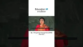 A Lao Student's UN Speech on Education | Children's Day 2019