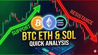 BTC , ETH & SOL QUICK ANALYSIS | CRYPTO GEEK 