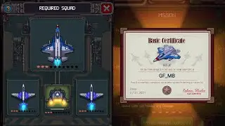 KF-X BASIC Certificate Level - 1945 Airforce Gameplay