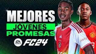 LAS MEJORES JÓVENES PROMESAS ESCONDIDAS de FC 24! ✅